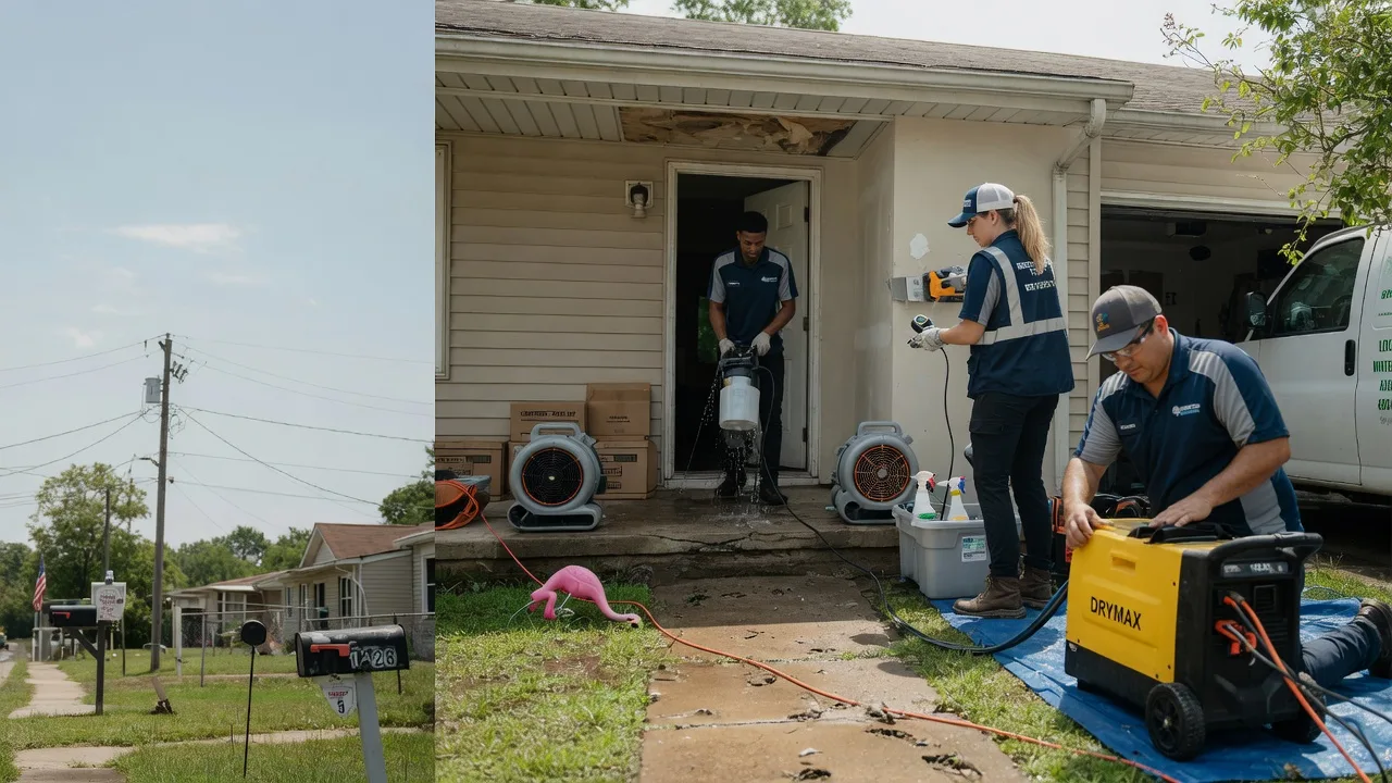 Storm Damage Water Removal in Burns, TN near me